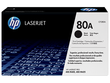 Консуматив HP 80A Black Original LaserJet Toner Cartridge за лазерен принтер