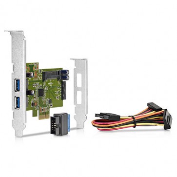 HP USB 3.0 4-port SuperSpeed PCIe x1 Card