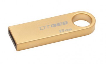USB флаш памет KINGSTON, 8GB, DataTraveler GE9, USB, Gold
