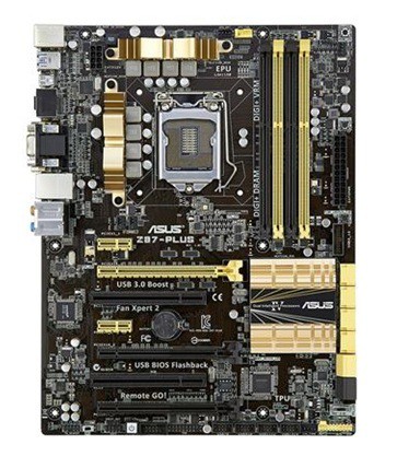 Дънна платка ASUS Z87-PLUS /Z87/LGA1150