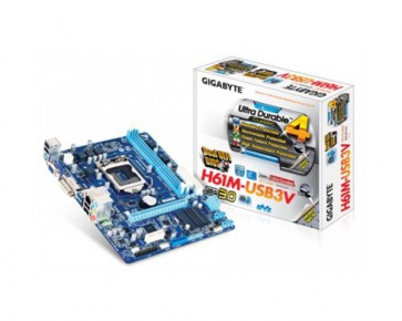 Дънна платка GIGABYTE  H61M-USB3V /1155