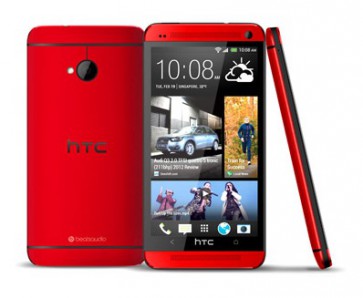 Мобилен телефон HTC ONE 801N, RED