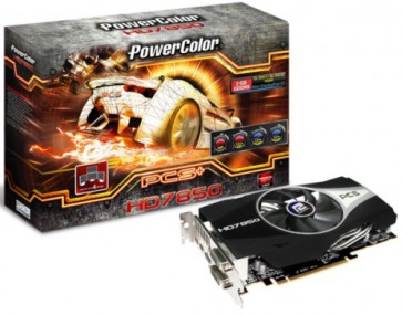 Видео картa PowerColor HD7850, 2GB, GDDR5