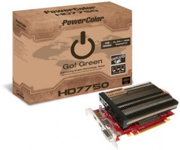 Видео картa PowerColor HD7750, 1GB, GDDR5