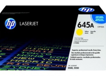 Консуматив HP 645A Yellow Original LaserJet Toner Cartridge