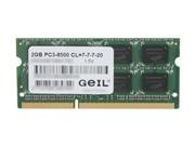 Памет GEIL 2GB, DDR3, 1600Mhz, SODIMM