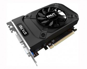 Видео карта PALIT GeForce GTX 750, 1GB, GDDR5