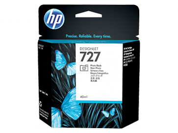 Консуматив HP 727 40-ml Photo Black Designjet Ink Cartridge за плотер