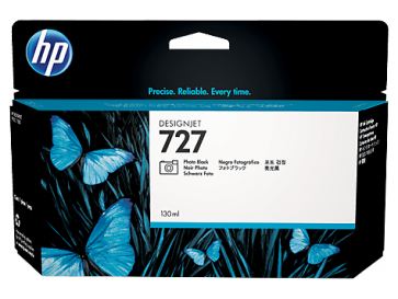 Консуматив HP 727 130-ml Photo Black Designjet Ink Cartridge за Плотери
