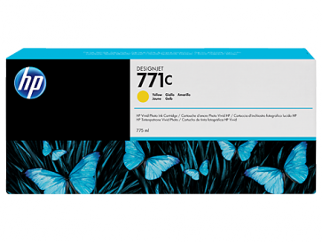 Консуматив HP 771C 775-ml Yellow Designjet Ink Cartridge за Плотери