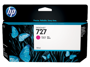 Консуматив HP 727 130-ml Magenta Designjet Ink Cartridge за Плотери