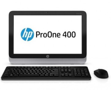 Десктоп компютър HP ProOne 400 Non-Touch All-in-One PC, i5-4570T, 19.5", 4GB, 500GB