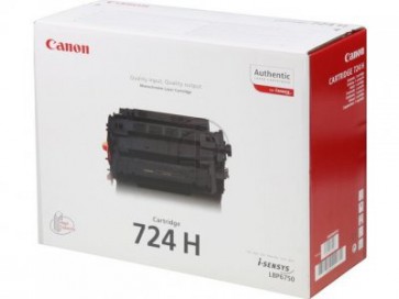 Консуматив CANON High Capacity Black Canon 724H Toner Cartridge