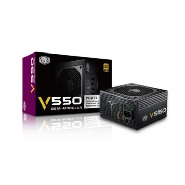 Захранващ модул COOLERMASTER V550S-550W 80 PLUS Gold Power Semi-Modular