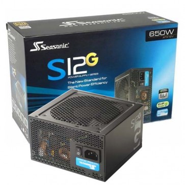 Захранващ модул Seasonic S12G-650 Gold (SSR-650RT Active PFC)