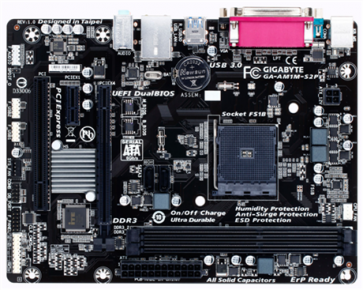 Дънна платка Gigabyte AM1M-S2P