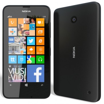 Мобилен телефон NOKIA LUMIA 630 Black Dual SIM