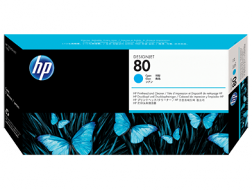 Консуматив HP 80 Cyan Printhead and Printhead Cleaner EXP
