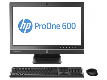 Десктоп компютър HP ProOne 600 G1 All-in-One PC, i5-4570S, 21.5",  4GB, 500GB, Win7