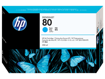 Консуматив HP 80 350-ml Cyan Ink Cartridge EXP