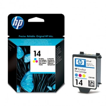 Консуматив HP 14 Tri-colour Ink Cartridge EXP