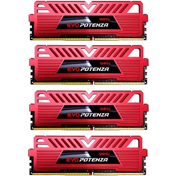 Памет GEIL EVO POTENZA 32GB(4X8GB), DDR4, 2800Mhz