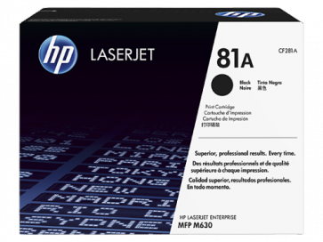 Консуматив HP 81A Black Original LaserJet Toner Cartridge