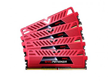 Памет GEIL EVO POTENZA, 32GB(4X8GB), DDR4, 2133Mhz