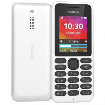 Мобилен телефон NOKIA 130 WHITE Dual SIM