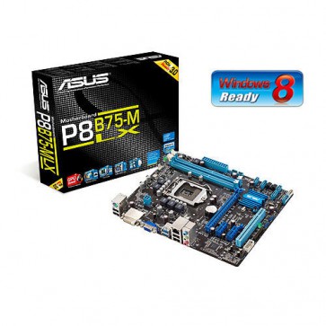 ASUS P8B75-M LX PLUS, B75, 1155 