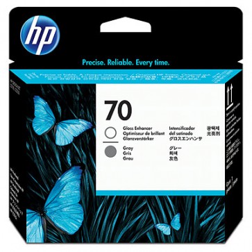 Консуматив HP 70 Gloss Enhancer and Gray Printhead за плотер