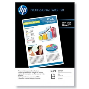 Консуматив HP Professional Glossy Laser Paper 120 gsm-250 sht/A4/210 x 297 mm