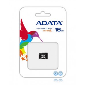 Флаш карта A-DATA, 16GB, microSDHC, Class 4