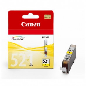 Консуматив Canon Cartridge CLI-521Y за Мастиленоструйни Принтери