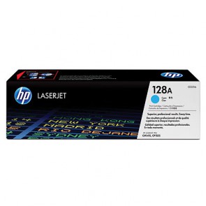 Консуматив HP 128A Cyan LaserJet Toner Cartridge за лазерен принтер