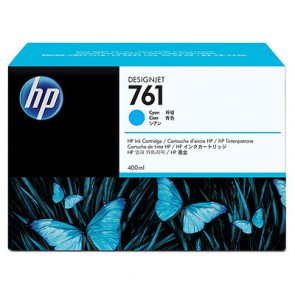 Консуматив HP 761 400-ml Cyan Designjet Ink Cartridge за плотер