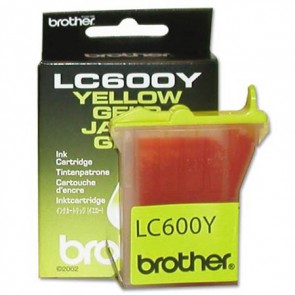 Консуматив Brother LC600Y Yellow Ink Cartridge за мастиленоструен принтер