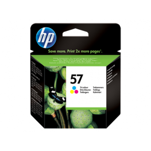 Консуматив HP 57 Tri-color Original Ink Cartridge за мастиленоструен принтер