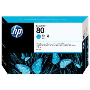 Консуматив HP 80 175-ml Cyan Ink Cartridge EXP
