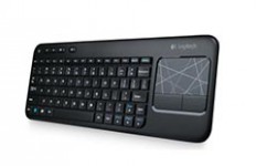 Стилна безжична клавиатура Logitech Wireless Touch Keyboard K400