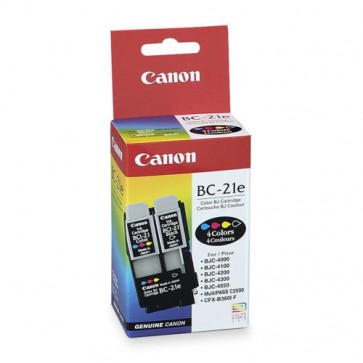 Консуматив Canon BC-21E Black, Color and Printhead Original Inkjet Cartridge за мастиленоструен принтер