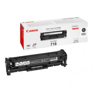 Консуматив CANON 718 BLACK 3a Лазерен Принтер