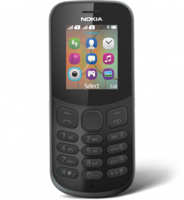 Мобилен телефон NOKIA 130 Dual SIM BLACK