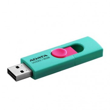 USB флаш памет ADATA UV220 16GB USB2.0 Royal blue and Pink