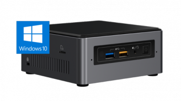 Десктоп компютър INTEL NUC 7I3BNHXF /BOX, i3-7100U, 4GB,  Windows 10