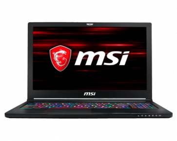 Лаптоп MSI GS63 STEALTH 8RE-052BG, i7-8750H, 15.6", 16GB, 1TB + 256GB SSD