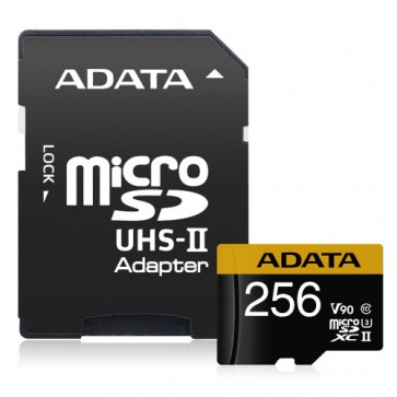 Флаш карта 256GB SDXCM+A UHS-II U3 ADATA