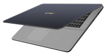 Лаптоп ASUS N705FD-GC012, i7-8565U, 17.3", 8GB, 1TB + 256GB SSD