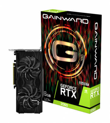 Видео карта GAINWARD RTX2060 GHOST 6GB