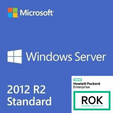 Софтуер HP MS Windows Server 2012 R2 Standard ROK